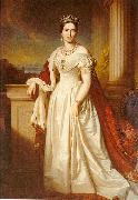 Georg Friedrich Kersting Queen Pauline of Werttemberg oil on canvas